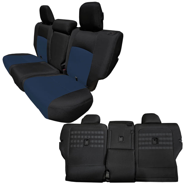 Full Custom Rear Bench Tactical Seat Covers for Toyota 4Runner 5th Gen ...