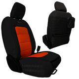 Bartact Jeep Wrangler Seat Covers black / orange / Same as insert Color Tactical Seat Covers for Jeep Wrangler JLU 2024 4 Door ONLY (NOT for Mojave or 392 Edition) Front Pair Bartact