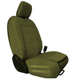 Bartact Jeep Wrangler Seat Covers olive drab / olive drab / Same as insert Color Tactical Seat Covers for Jeep Wrangler JLU 2024 4 Door ONLY (NOT for Mojave or 392 Edition) Front Pair Bartact