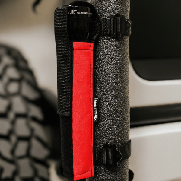 Flashlight Holder Extreme Roll Bar PALS MOLLE Compatible for 2, 3, and 4, D and C Cell lights