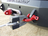 Factor 55 Winch Shackle FlatLink E Expert Version Winch Shackle Mount Assembly Anodized Gray Factor 55