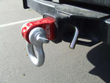 Factor 55 Winch Shackle HitchLink 2.0 Reciever Shackle Mount 2 Inch Receivers Black Factor 55