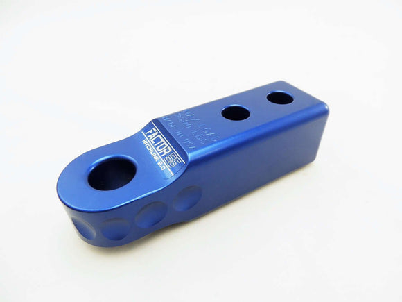 Factor 55 Winch Shackle HitchLink 2.0 Reciever Shackle Mount 2 Inch Receivers Blue Factor 55