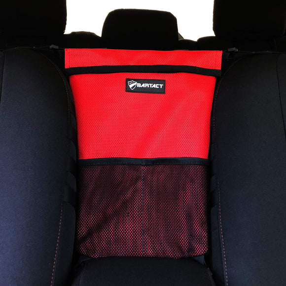 Bartact Bags and Pouches Red / Mesh Bartact Automobile Seat Bag Pet Barrier Organizer for vehicles - Shade Mesh - Pat Pend