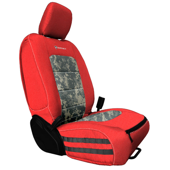 Bartact cpb_product Fully Customized Front Tactical Custom Seat Covers for Jeep Gladiator 2019-23 JT BARTACT - (PAIR) w/ MOLLE - (NOT for Mojave or 392 Edition)