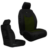 Bartact Jeep Wrangler Seat Covers black / olive drab Front Tactical Seat Covers for Jeep Wrangler JK & JKU 2013-18 BARTACT (PAIR) w/ MOLLE - SRS Air Bag Compliant