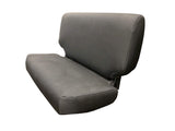 Bartact Jeep Wrangler Seat Covers Graphite Rear Bench Seat Covers for Jeep Wrangler TJ & LJ 2003-06 Bartact - Base Line Performance