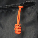 Bartact Miscellaneous 5 / Mango Paracord Zipper Pulls (w/ key ring) - qty 5 - Hand Woven USA 550 Paracord - Bartact