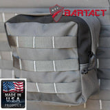 Bartact MOLLE ACCESSORIES Graphite MOLLE Pouch 7" x 7" x 2.5" - Lightweight PALS MOLLE Gear Compatible