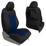 Bartact Toyota Tacoma Seat Covers black / navy Front Tactical Seat Covers for Toyota Tacoma 2009-15 (TRD) BARTACT (Pair) w/ MOLLE