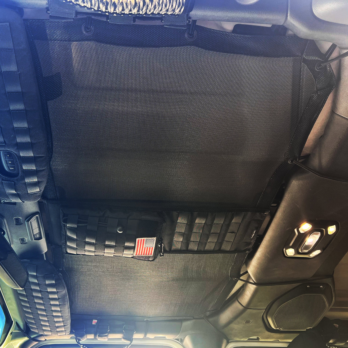 Bartact Tactical Sun Shade for Jeep Gladiator JT with MOLLE Option