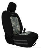 Bartact Black/ACU Graphite Logo OVERSTOCK - 2018+ JLU & Gladiator Front Seat Cover Pair (ONLY FOR 392 OR MOJAVE) - CLICK FOR OPTIONS - 2018+ JLU & Gladiator Front Seat Cover Pair (ONLY FOR 392 OR MOJAVE) - CLICK FOR OPTIONS