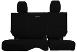 Bartact Black/Black-Dozer Logo OVERSTOCK - 2008-2012 JKU Rear 4 Door Bench CLICK FOR MORE OPTIONS