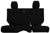 Bartact Black/black-Hot Pink Logo OVERSTOCK - 2008-2012 JKU Rear 4 Door Bench CLICK FOR MORE OPTIONS
