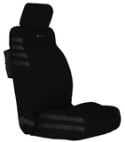 Bartact Black/Black-Purple Logo OVERSTOCK - 2007-2012 JK & JKU Front Seat Cover Pair (WITH SRS Airbag) CLICK FOR MORE OPTIONS (Copy)
