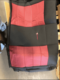 Bartact Black/Burgandy ***BAD LAMINATION*** OVERSTOCK - 2007-2018 JK Rear 2 Door Bench CLICK FOR MORE OPTION