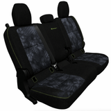 Bartact Black/Kryptek-Neon Green Logo/Neon Green Stitch OVERSTOCK REAR BENCH TACTICAL SEAT COVERS FOR JEEP® GLADIATOR 2019+ ALL MODELS - WITHOUT FOLD DOWN ARMREST ONLY! CLICK FOR MORE OPTIONS