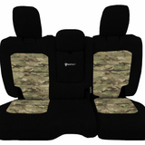 Bartact CLICK FOR OPTIONS - 2018+ JLU 4-Door Rear Bench (WITH Armrest) Seat Covers - Overstock (Copy)