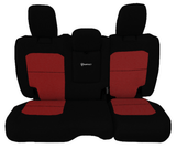 Bartact CLICK FOR OPTIONS - 2018+ JLU 4-Door Rear Bench (WITH Armrest) Seat Covers - Overstock (Copy)