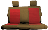 Bartact Coyote/Red OVERSTOCK - 2007-2018 JK Rear 2 Door Bench CLICK FOR MORE OPTION
