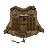 Bartact Dog Harnesses XX-Small / Multicam/Coyote BarKtact Tactical Dog Vest K9 Harness | Bartact