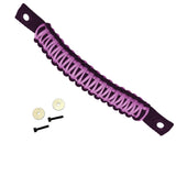 Bartact Grab Handles Baby Pink Paracord Grab Handles for Jeep® Wrangler 2018+ JL / JLU Rear Tailgate Window Made in USA - 550 Paracord | Bartact