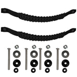 Bartact Grab Handles Black / Front Pair Paracord Grab Handles Bolt-On for Jeep® Wrangler JL & JLU 2018+ Made in USA - 550 Paracord | Bartact®