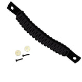 Bartact Grab Handles Black Paracord Grab Handles for Jeep® Wrangler 2018+ JL / JLU Rear Tailgate Window Made in USA - 550 Paracord | Bartact
