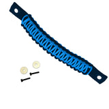 Bartact Grab Handles Cosmos/Hydro Blue Paracord Grab Handles for Jeep® Wrangler 2018+ JL / JLU Rear Tailgate Window Made in USA - 550 Paracord | Bartact