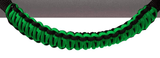 Bartact Grab Handles Eruption Green Paracord Grab Handles for Headrests for Jeep® Wrangler JK, JKU, JL, JLU, Gladiator, Toyota® Tacoma, Ford® Bronco and other vehicles with removable head rests (PAIR of 2) | Bartact®