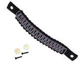 Bartact Grab Handles Graphite Paracord Grab Handles for Jeep® Wrangler 2018+ JL / JLU Rear Tailgate Window Made in USA - 550 Paracord | Bartact