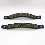 Bartact Grab Handles Multicam Paracord Grab Handles for Jeep Wrangler JL & JLU & Gladiator 2018-24 Front (PAIR of 2) Made in USA - 550 Paracord, Bartact