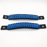 Bartact Grab Handles Paracord Grab Handles for Jeep Wrangler 2018-23 Front (PAIR of 2) Made in USA - 550 Paracord, Bartact