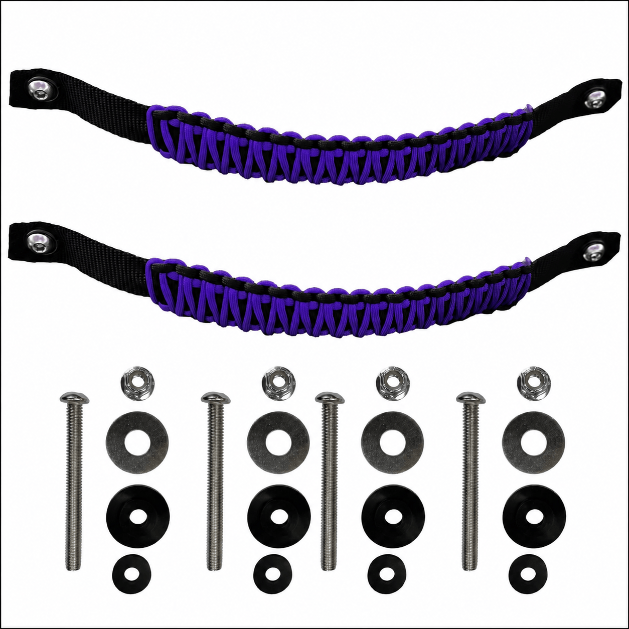 Jeep Wrangler JL & JLU Bolt-On Grab Handles 2018-2026+ | Bartact®
