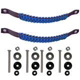 Bartact Grab Handles Royal Blue / Front Pair Paracord Grab Handles Bolt-On for Jeep® Wrangler JL & JLU 2018+ Made in USA - 550 Paracord | Bartact®
