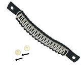 Bartact Grab Handles White Paracord Grab Handles for Jeep® Wrangler 2018+ JL / JLU Rear Tailgate Window Made in USA - 550 Paracord | Bartact