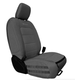 Bartact Graphite/Graphite CLICK FOR OPTIONS - 2018+ JLU & Gladiator Front Seat Cover Pair - Overstock