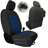 Bartact Graphite/Navy CLICK FOR OPTIONS - 2018+ JL 2-Door Front Seat Cover Pair - Overstock