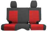 Bartact Graphite/Red OVERSTOCK - 2008-2012 JKU Rear 4 Door Bench CLICK FOR MORE OPTIONS