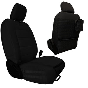 Bartact Jeep Wrangler Seat Covers black / red / Same as insert Color Front Tactical Seat Covers for Jeep Wrangler Mojave & 392 JLU 2024+ BARTACT - (PAIR) - For Mojave & 392 Editions ONLY