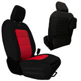 Bartact Jeep Wrangler Seat Covers black / red / Same as insert Color Tactical Seat Covers for Jeep Wrangler JLU 2024 4 Door ONLY (NOT for Mojave or 392 Edition) Front Pair Bartact