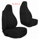 Jeep Wrangler Seat Covers Front Tactical Seat Covers for Jeep® Wrangler TJ 1997-02 (PAIR) w/ MOLLE Bartact | Bartact