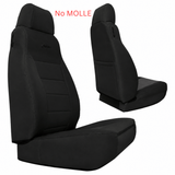 Front Tactical Seat Covers for Jeep® Wrangler TJ / LJ 2003-06 BARTACT (PAIR) w/ MOLLE | Bartact — Made in USA | Bartact