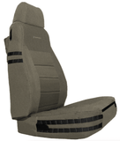 Bartact Khaki/Khaki OVERSTOCK - 2003-06 TJ Front Seat Cover Pair  CLICK FOR MORE OPTIONS