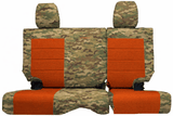 Bartact Multicam/Orange OVERSTOCK - 2013-18 JKU Rear 4 Door Bench CLICK FOR MORE OPTIONS