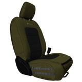 Bartact Navy/Kryptek Typhon - Black Logo - MOLLE Headrests CLICK FOR OPTIONS - 2018+ JLU & Gladiator Front Seat Cover Pair - Overstock