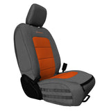 Bartact Navy/Kryptek Typhon - Black Logo - MOLLE Headrests CLICK FOR OPTIONS - 2018+ JLU & Gladiator Front Seat Cover Pair - Overstock