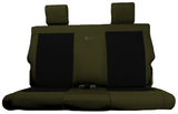 Bartact Olive/Black ***NO HEADREST COVERS*** OVERSTOCK - 2007-2018 JK Rear 2 Door Bench CLICK FOR MORE OPTION