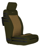 Bartact Olive/Coyote OVERSTOCK - 2007-2012 JK & JKU Front Seat Cover Pair (WITH SRS Airbag) CLICK FOR MORE OPTIONS (Copy)