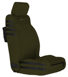 Bartact Olive/Olive OVERSTOCK - 2007-2012 JK & JKU Front Seat Cover Pair (WITH SRS Airbag) CLICK FOR MORE OPTIONS (Copy)